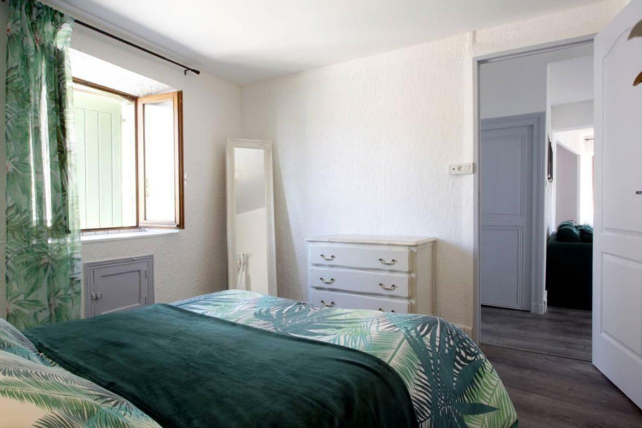 Les Gites De Laure - L'Or Vert, Appartement Avec Vue Sur Le Chateau, Parking Prive, Climatisation, Netflix, A 160 M De La Cite Medievale قرقشونه المظهر الخارجي الصورة