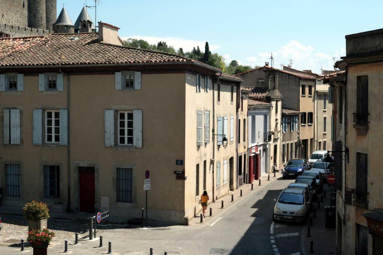 Les Gites De Laure - L'Or Vert, Appartement Avec Vue Sur Le Chateau, Parking Prive, Climatisation, Netflix, A 160 M De La Cite Medievale قرقشونه المظهر الخارجي الصورة